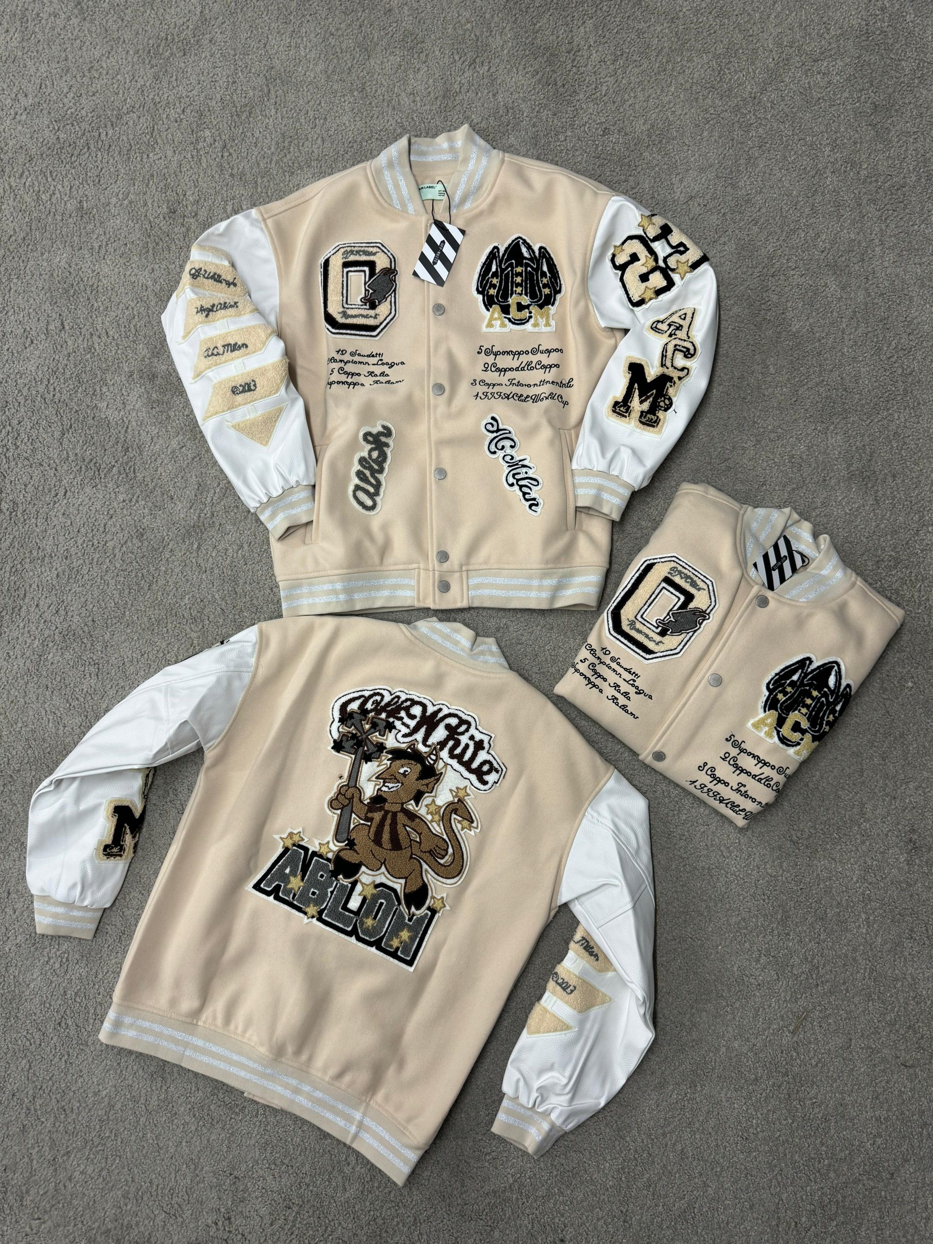 CHAQUETA OFF-WHITE – M, L, XL