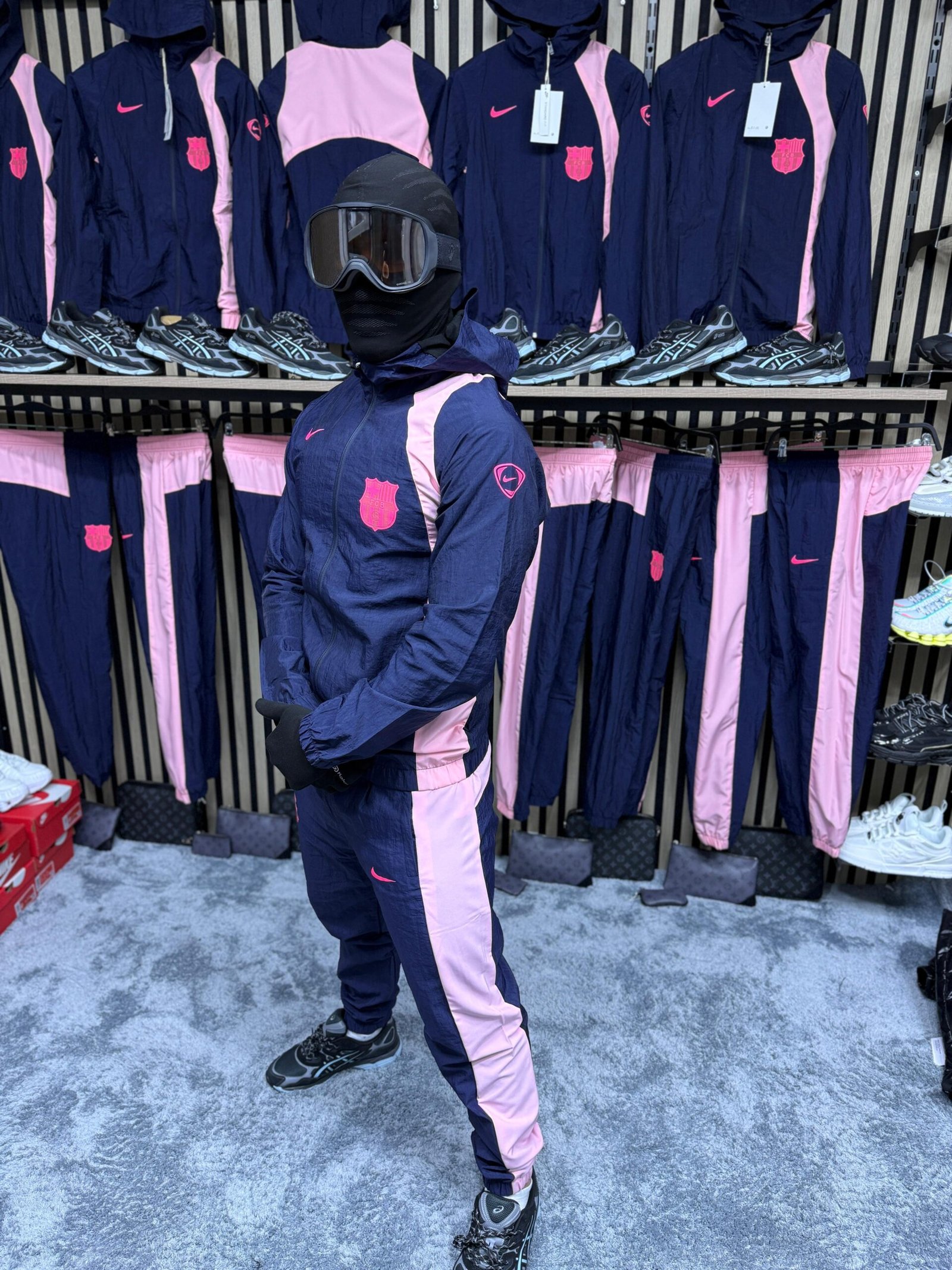 CHANDAL NIKE X BARÇA – M, L, XL