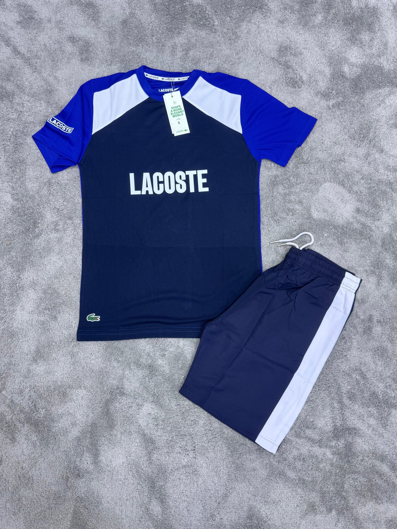 CONJUNTO LACOSTE – S, M, L, XL