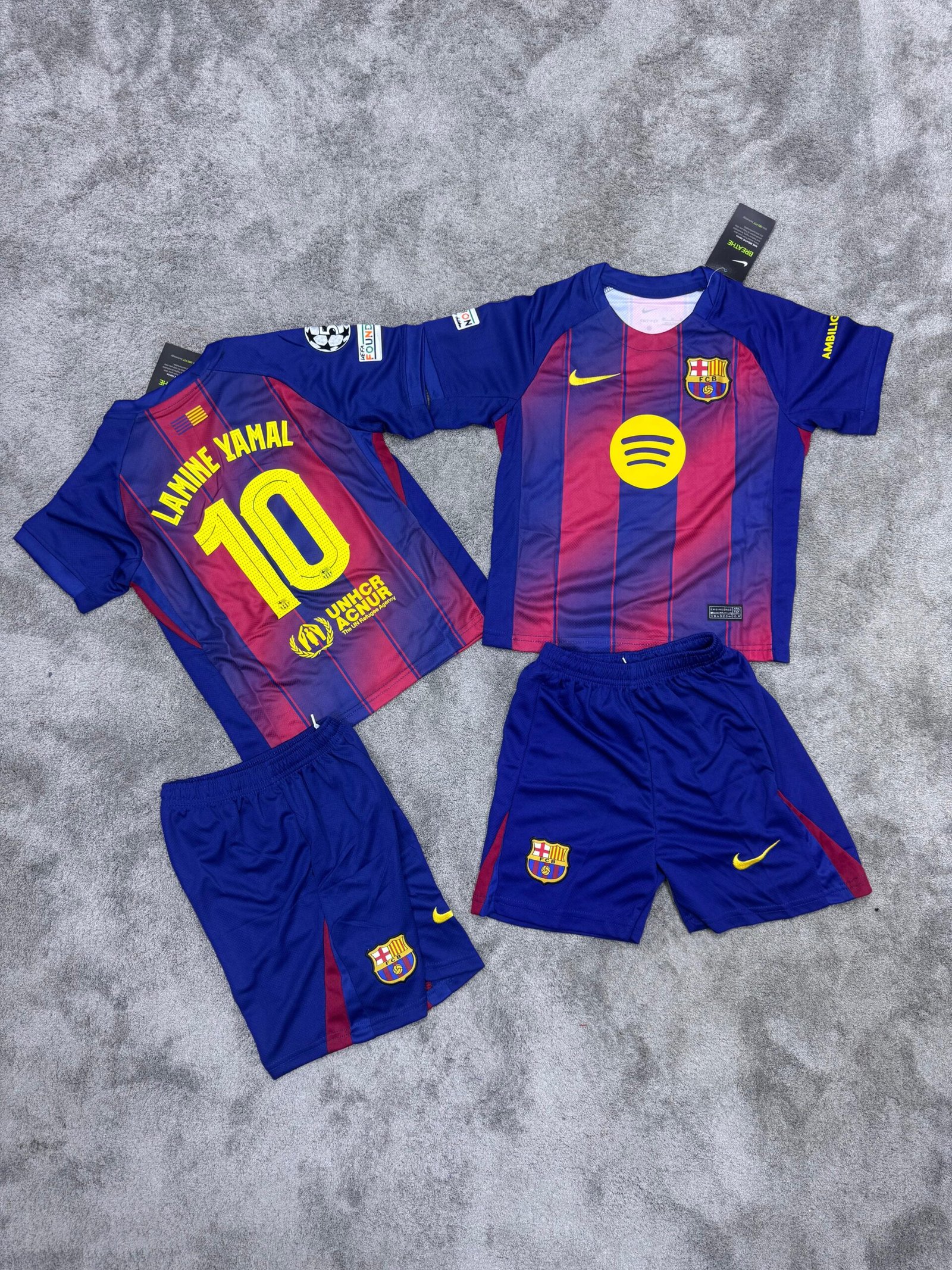 CONJUNTO NIKE BARÇA – 8, 10, 12, 14, 16